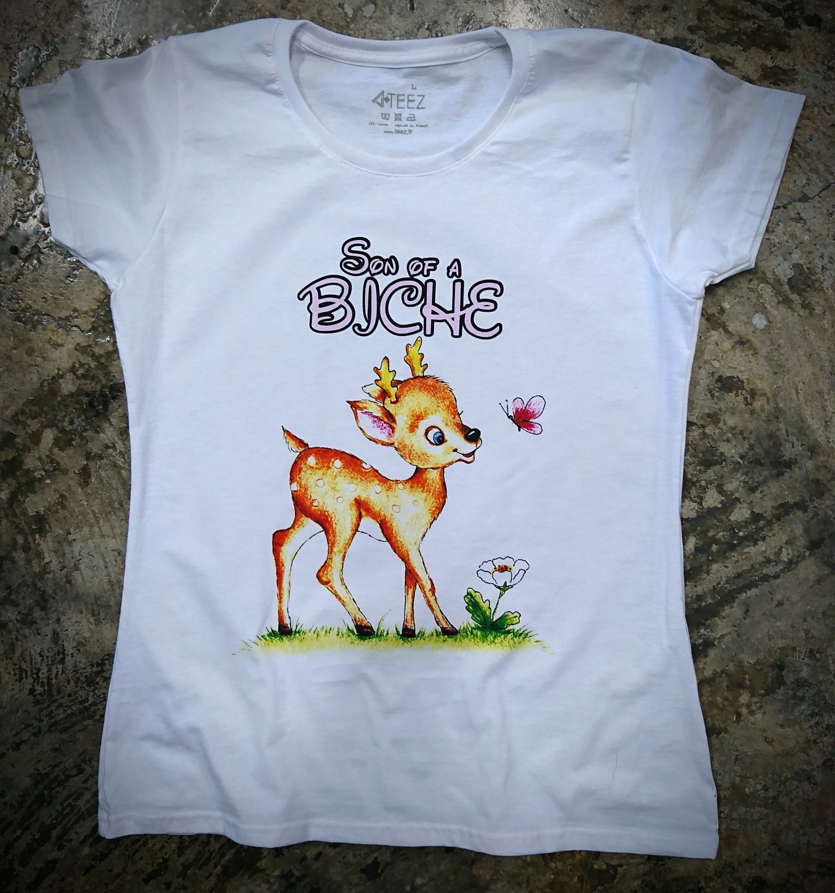 Tee shirt humour Son of a Biche